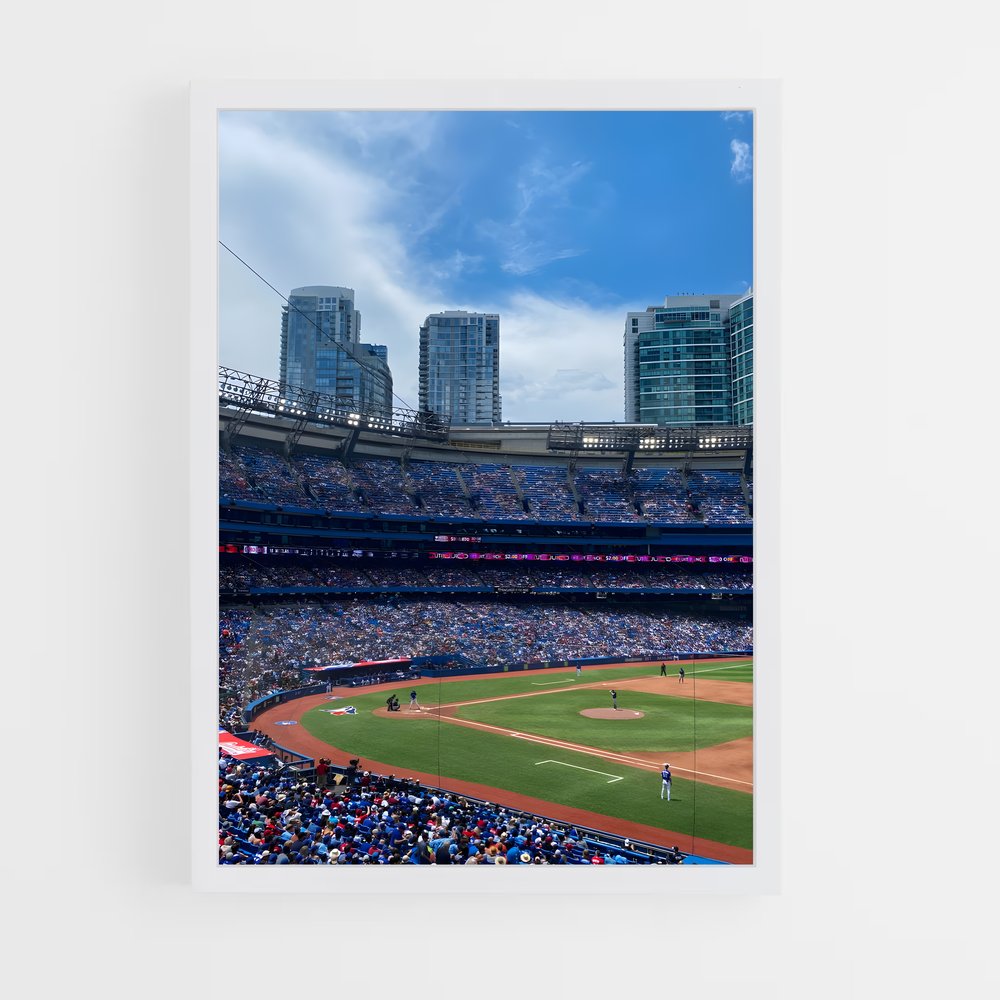 Poster Vue Épique des Blue Jays – affiche Baseball (vue 3)